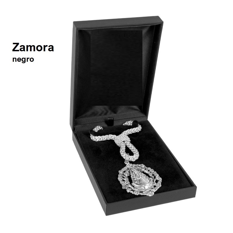 Esfuche Zamora medalla cordón 110x155x34 mm.
